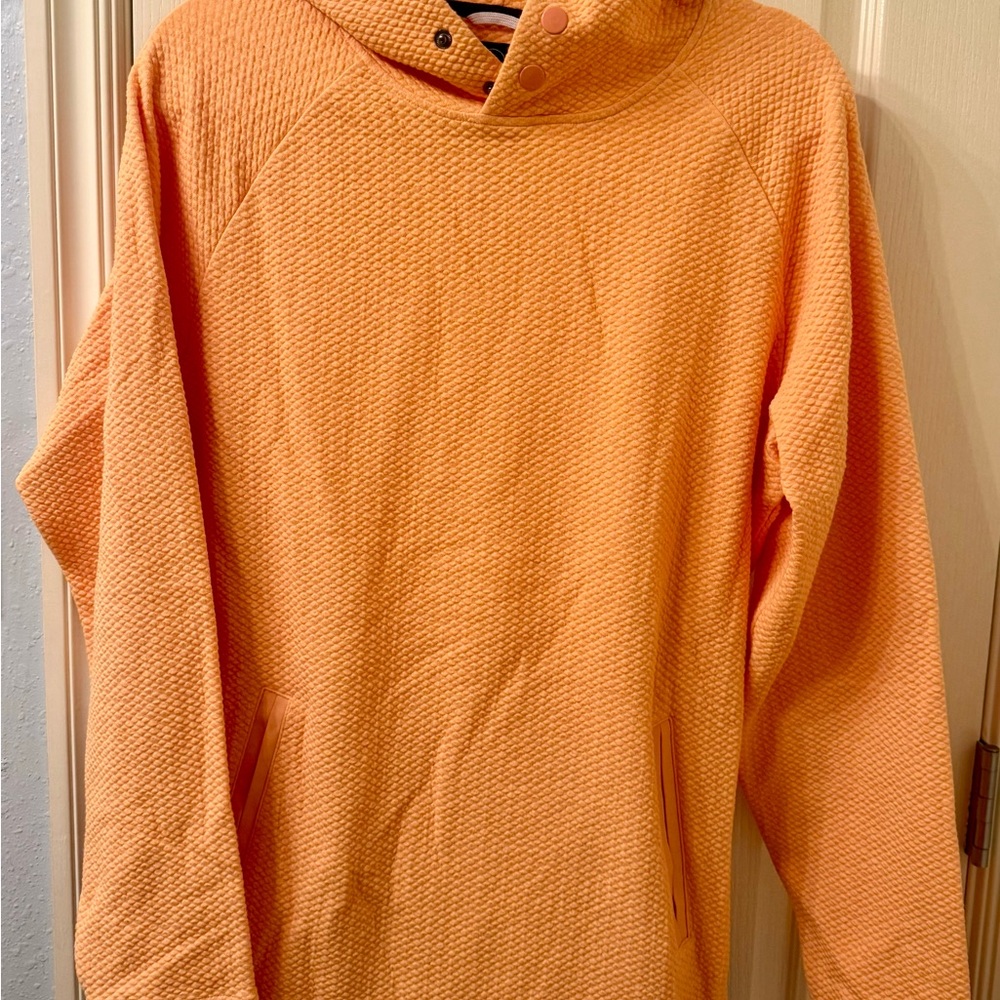 Casual Orange Men's Hoodie